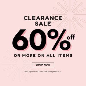 CLEARANCE SALE